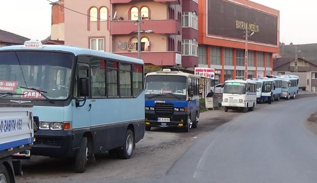 Minibüs Sürücüleri İzin Vermedi