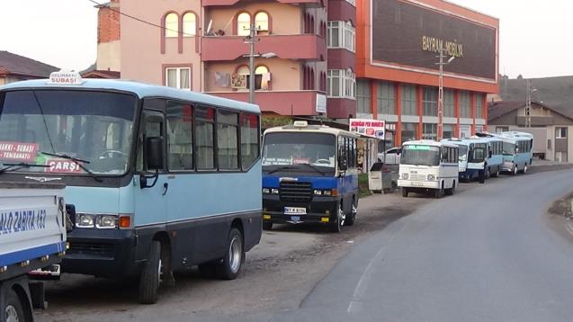 Minibüs Sürücüleri İzin Vermedi