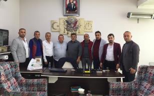 Alaplı Gazeteciler Derneği'nden teşekkür ziyareti