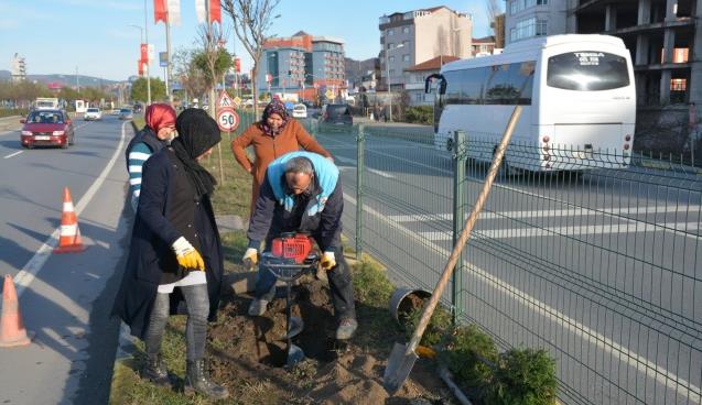 Gülüç belediyesinde durmak yok…