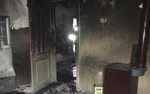 Kış ayında evsiz kaldılar…