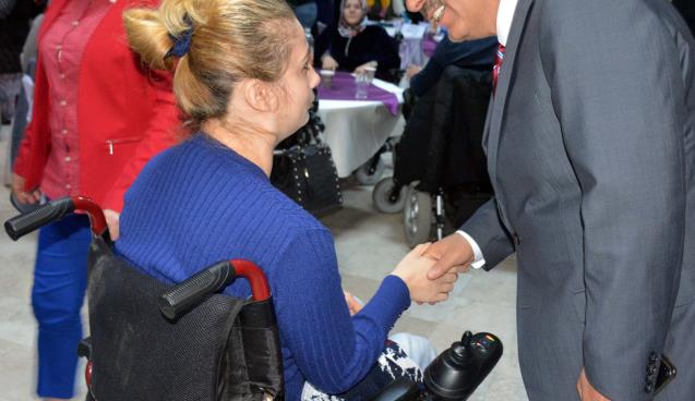 Başkan Uysal, “Engellilerin her zaman yanındayız”