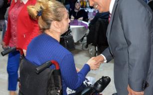 Başkan Uysal, “Engellilerin her zaman yanındayız”