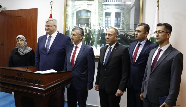 Ukrayna Ankara Büyükelçisi Zonguldak’ta