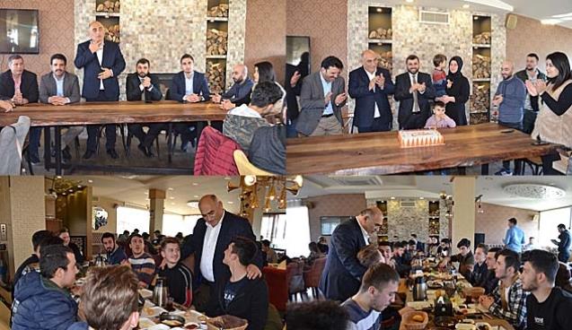 Şahin Gençlik Kollarıyla kahvaltı programında…