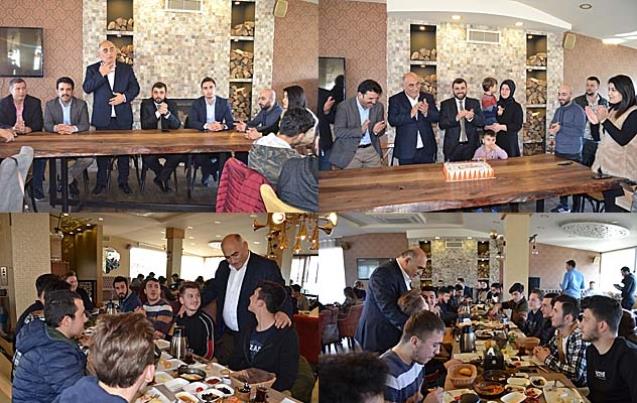 Şahin Gençlik Kollarıyla kahvaltı programında…