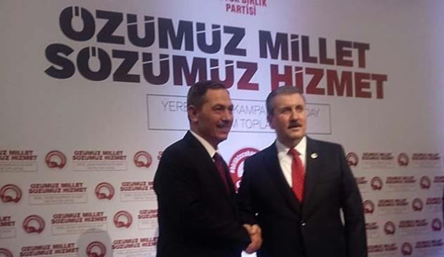 Başkan Uysal aday tanıtım toplantısında…