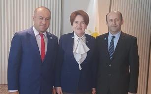 Genel başkanlarını ziyaret ettiler…