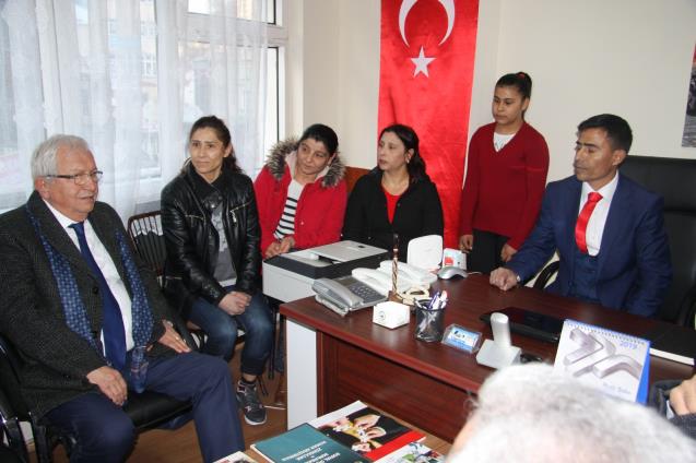 Batı Karadeniz Romanlar Derneği'ne ziyaret..