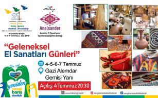 “Geleneksel El Sanatları Günleri” bugün açılıyor