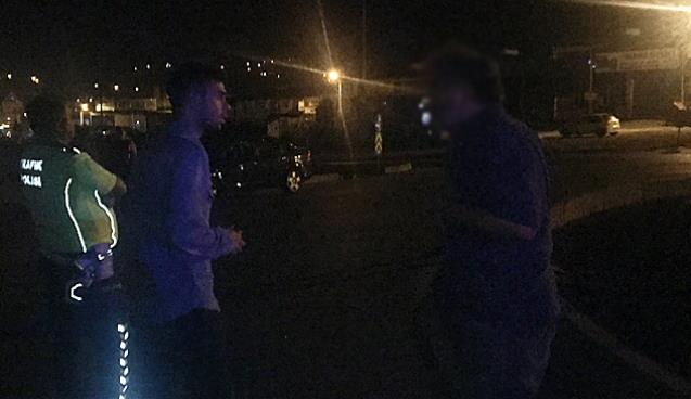 Aldığı alkol başına dert açtı…