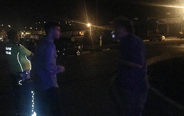 Aldığı alkol başına dert açtı…