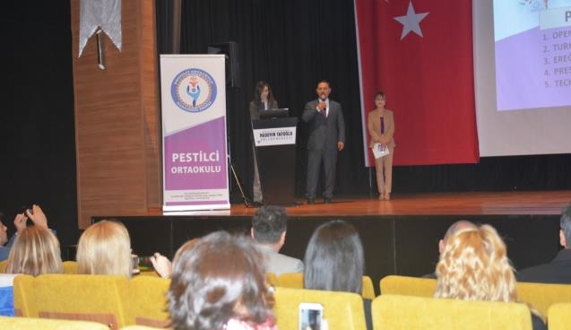 Uysal Pestilci ortaokulunu tebrik etti...