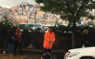 Temizlik işçisinden örnek davranış