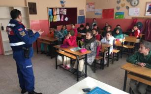 Öğrencileri bilgilendirdiler…