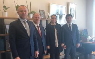 TSO'DAN SAADET ORUC'A ZİYARET..