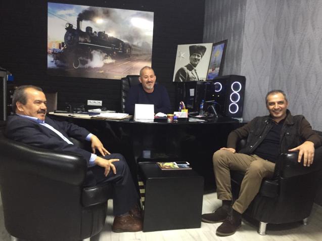 Çivici ve Çınardan KaraTren Haber'e ziyaret...