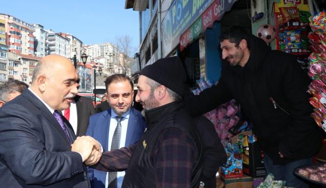 ŞAHİN’E VATANDAŞLARDAN TAM DESTEK