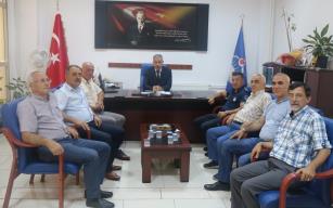 EMNİYET MÜDÜRÜ VE KOMUTAN, ZABITAYI ZİYARET ETTİ