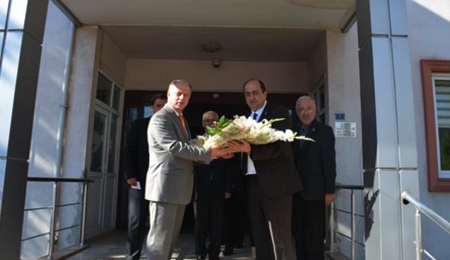 Kaymakamdan Başkan Demirtaş’a ziyaret…