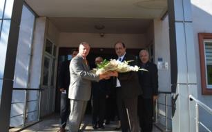 Kaymakamdan Başkan Demirtaş’a ziyaret…