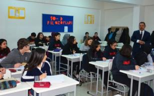 Başkan Uysal'dan okul ziyareti...