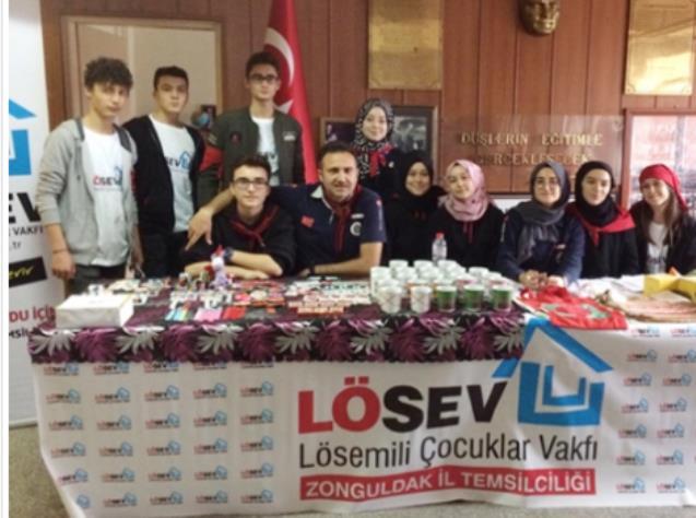 Bu sefer bağış ÖĞRENCİLERDEN…