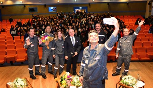 ERDEMİRLİ mühendisler geleceğin mühendisleriyle buluştu!.