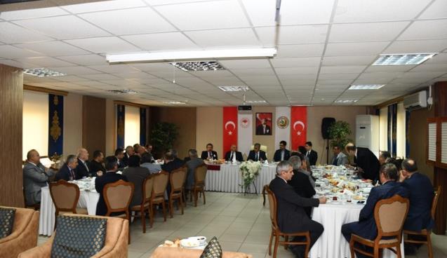 İl idare şube başkanları toplantısı Vali Gürel Başkanlığında