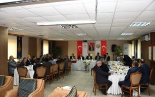 İl idare şube başkanları toplantısı Vali Gürel Başkanlığında