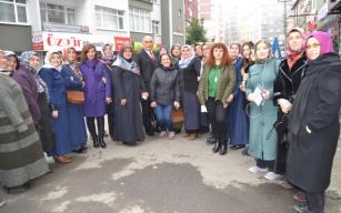 Erol Şahin seçim çalışmalarını sürdürüyor…