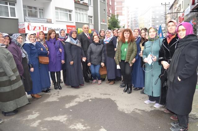 Erol Şahin seçim çalışmalarını sürdürüyor…