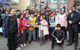 Öğrencilerden Şahin’e destek…