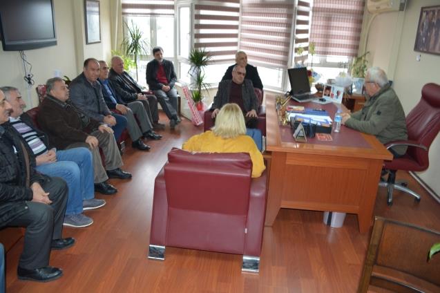 Muhtarlar derneğinden Posbıyık’a ziyaret…