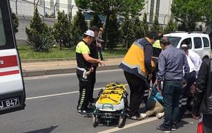 Otomobil anne ve 3 çocuğuna çarptı….