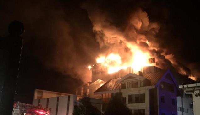 3 saat boyunca cayır cayır yandı…