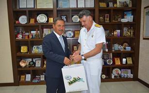 Tuğamiral'den Başkan Uysal'a ziyaret...