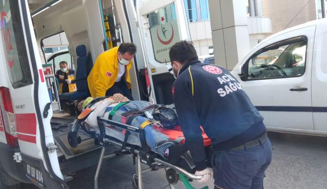 İnşaat İşçisi Yüksekten Düştü... Yaralandı