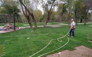  Elmalık’ta park çalışmaları devam ediyor