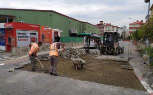  567. Sokak yolları bakımdan geçti