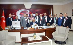 Sarıkamış Belediye Başkanı Harun Hayali'dan Ziyaret