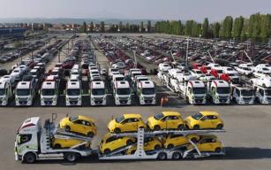 Otomotivde Cumhuriyet tarihinin ihracat rekoru