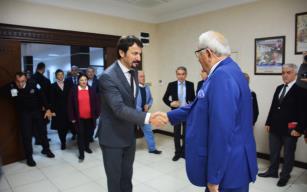 CHP YÖNETİMİ, BAŞKAN POSBIYIK’I ZİYARET ETTİ