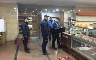 Zabıtadan fırınlara denetim