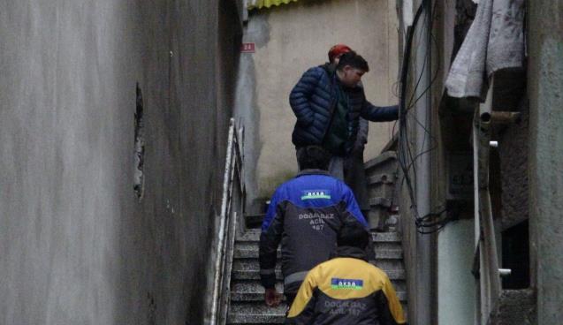 Elektrikli şofben yangına yol açtı