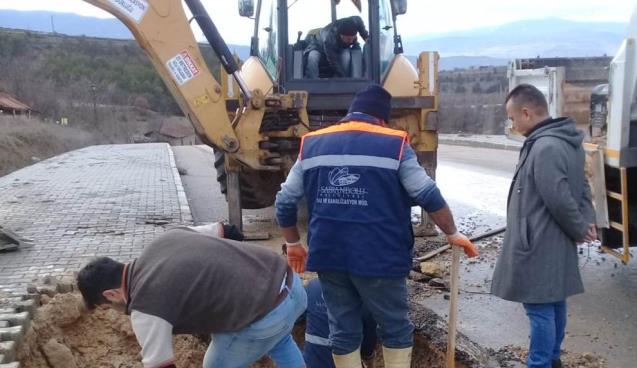  Safranbolu'da ekipler çalışıyor