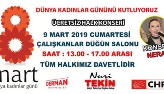 Kadınlar gününde... Kadınlara özel...