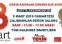 Kadınlar gününde... Kadınlara özel...