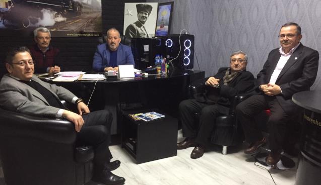 Sertan Yalçın'dan Kara Tren'e ziyaret..