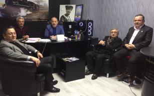 Sertan Yalçın'dan Kara Tren'e ziyaret..